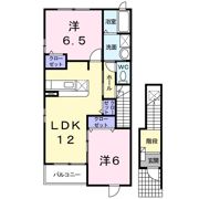 プロムナ－ド・Kの間取り画像