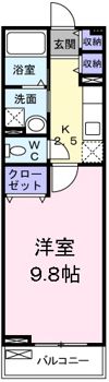メゾン・カルムの間取り画像