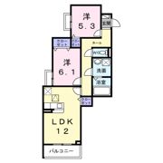 ユニゾン安満 A棟の間取り画像