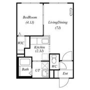 ヴィレッジ医大前の間取り画像