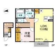 メゾン エヌズの間取り画像