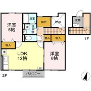 セジュール ウェルカムの間取り画像