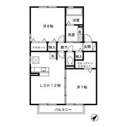 リビングタウン内郷 Bの間取り画像