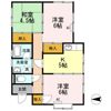 泉玉露一丁目貸家2号の間取り画像