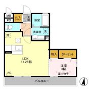 アブソルート Bの間取り画像