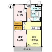 桜コートの間取り画像