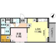 ノーブルラフィネ愛宕の間取り画像