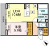 D crest 中之郷2丁目の間取り画像