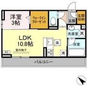 D crest 中之郷2丁目の間取り画像