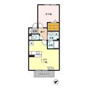 セレーノ八橋の間取り画像