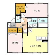 グリーンハイツ丹下 Bの間取り画像