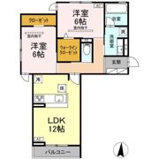 リバーステイツの間取り画像