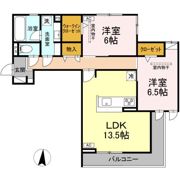 リバーステイツの間取り画像