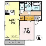 エクセレンス大畔の間取り画像