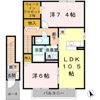 ハイムエルピスⅡの間取り画像