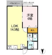 Mコーポの間取り画像