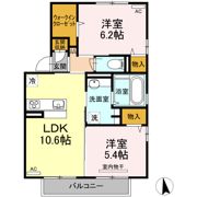 ラ・ナチュール A棟の間取り画像