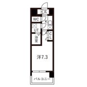レジュールアッシュ神戸湊川公園の間取り画像