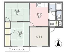 サンハイツの間取り画像