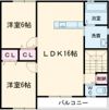ムーンストーンBの間取り画像