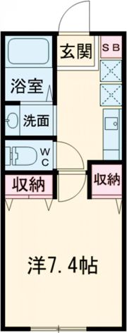 ARC坂ノ市の間取り画像