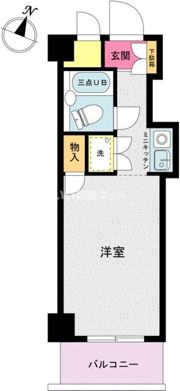 ルネ川崎の間取り画像