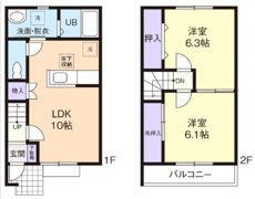壱番館の間取り画像