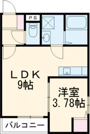 仮称）折尾4丁目新築APの間取り画像