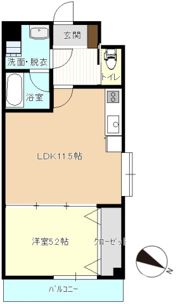 フォーリア24の間取り画像
