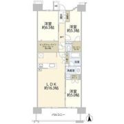 クレストプライムレジデンスパーク五番街の間取り画像