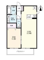 クレイドルの間取り画像