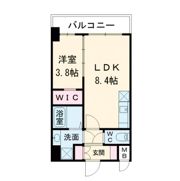 エスリードレジデンス梅田マークスの間取り画像