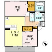 プランドール アークの間取り画像