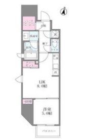 シーズンフラッツ梅田北の間取り画像