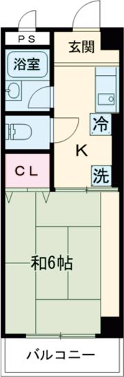 サンライズ宝生の間取り画像