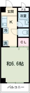 サンライズ宝生の間取り画像