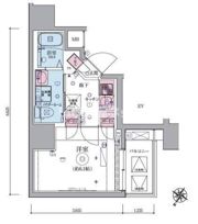 リヴシティ横濱生麦の間取り画像