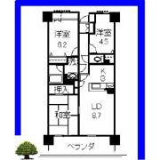 シュアーズ相模原の間取り画像