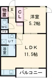 Indio北栄町の間取り画像