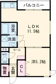 Indio北栄町の間取り画像