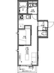 KEIAI RESIDENCE 大和田Ⅱの間取り画像