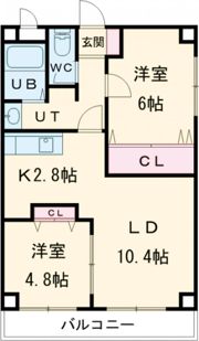 ピュアライフ桔梗の間取り画像