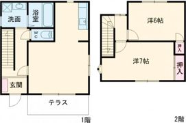 アグレアブル三川Aの間取り画像