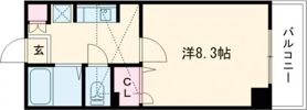 ビューハイツ愛子Aの間取り画像