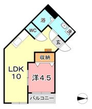 シャレーミーユの間取り画像