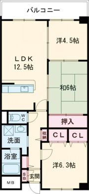 リヴィエール・デュ・ノールの間取り画像