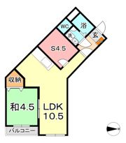 シャレーミーユの間取り画像
