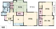 マチカド友田町の間取り画像