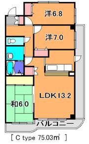 アイングレース八千代の間取り画像