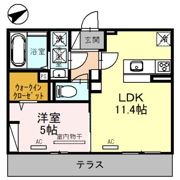 パストラル大美野の間取り画像